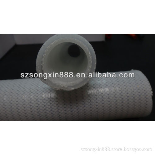 Fiberglass reinforced silicone rubber hose